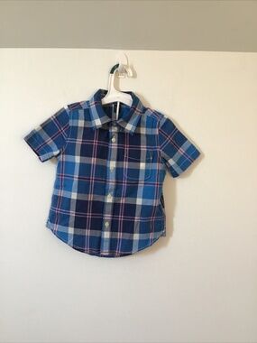 Baby Gap  Toddler Boys Plaid Shirt